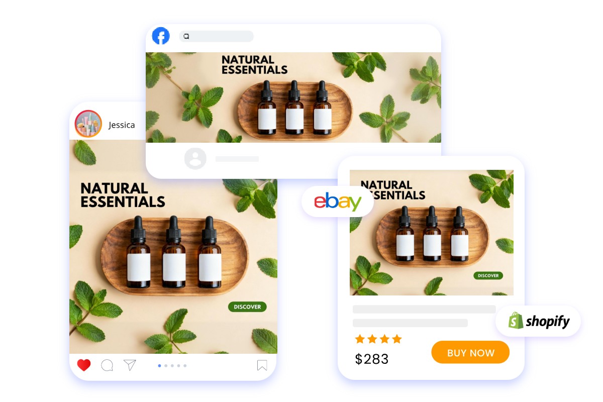 Multi platform for instagram facebook twitter linked In