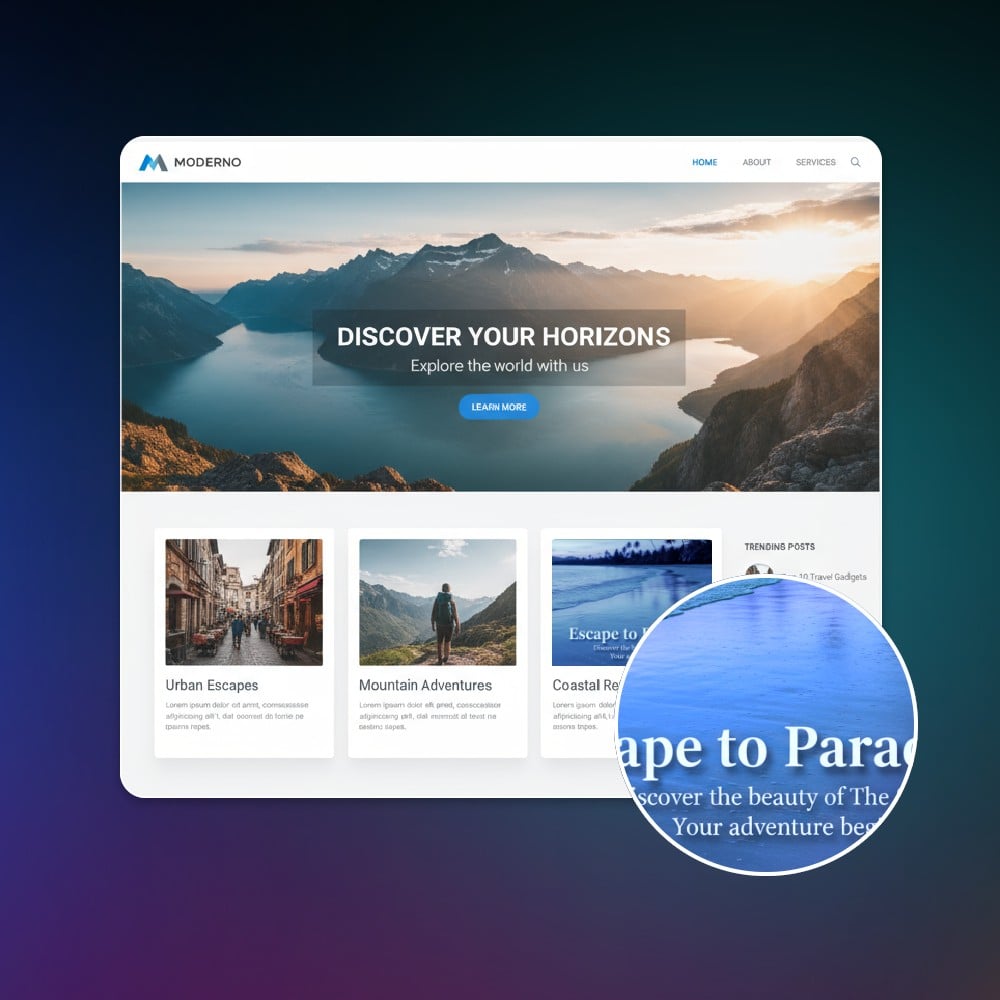génération d'images avec texte net lisible et visuellement professionnel