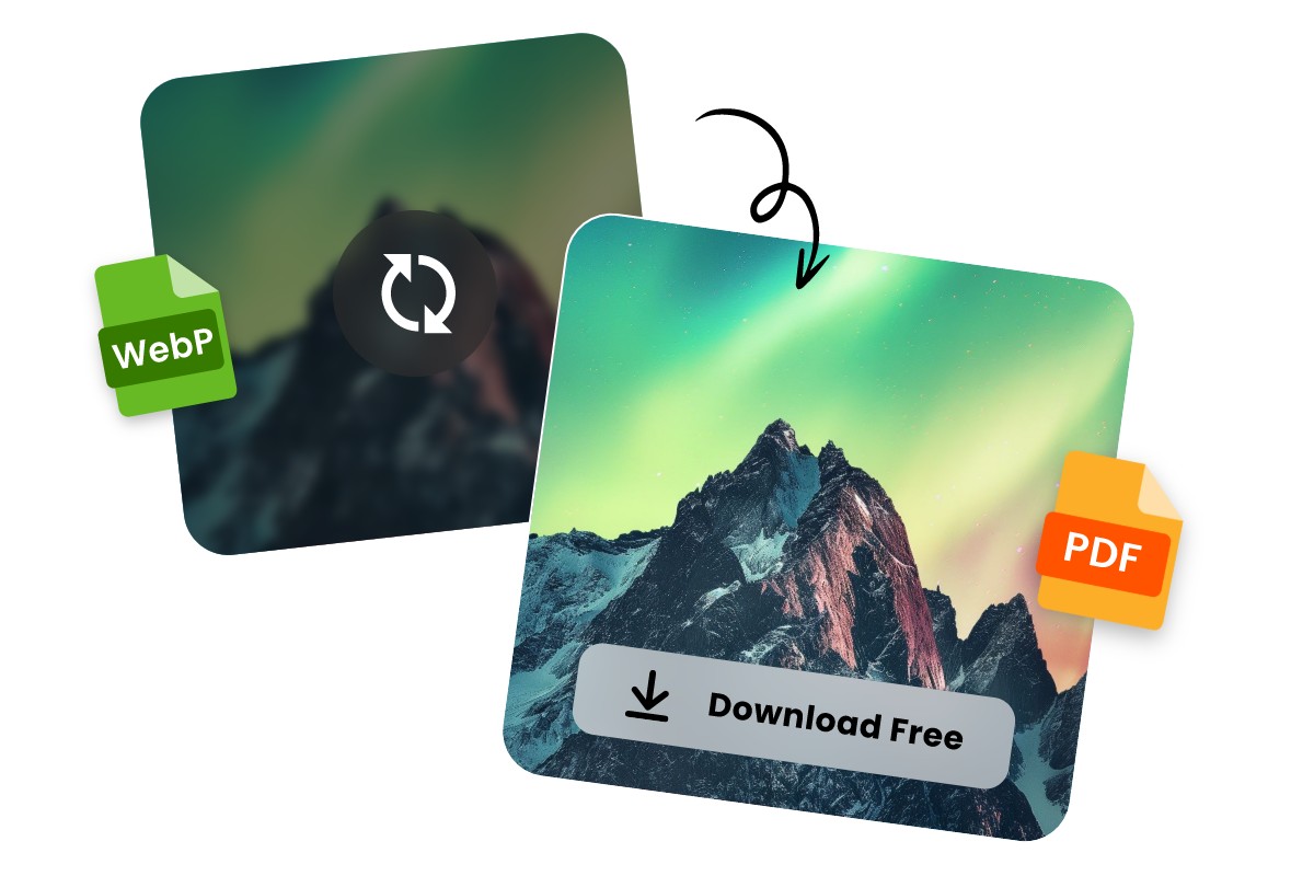 convert webp to pdf without cost