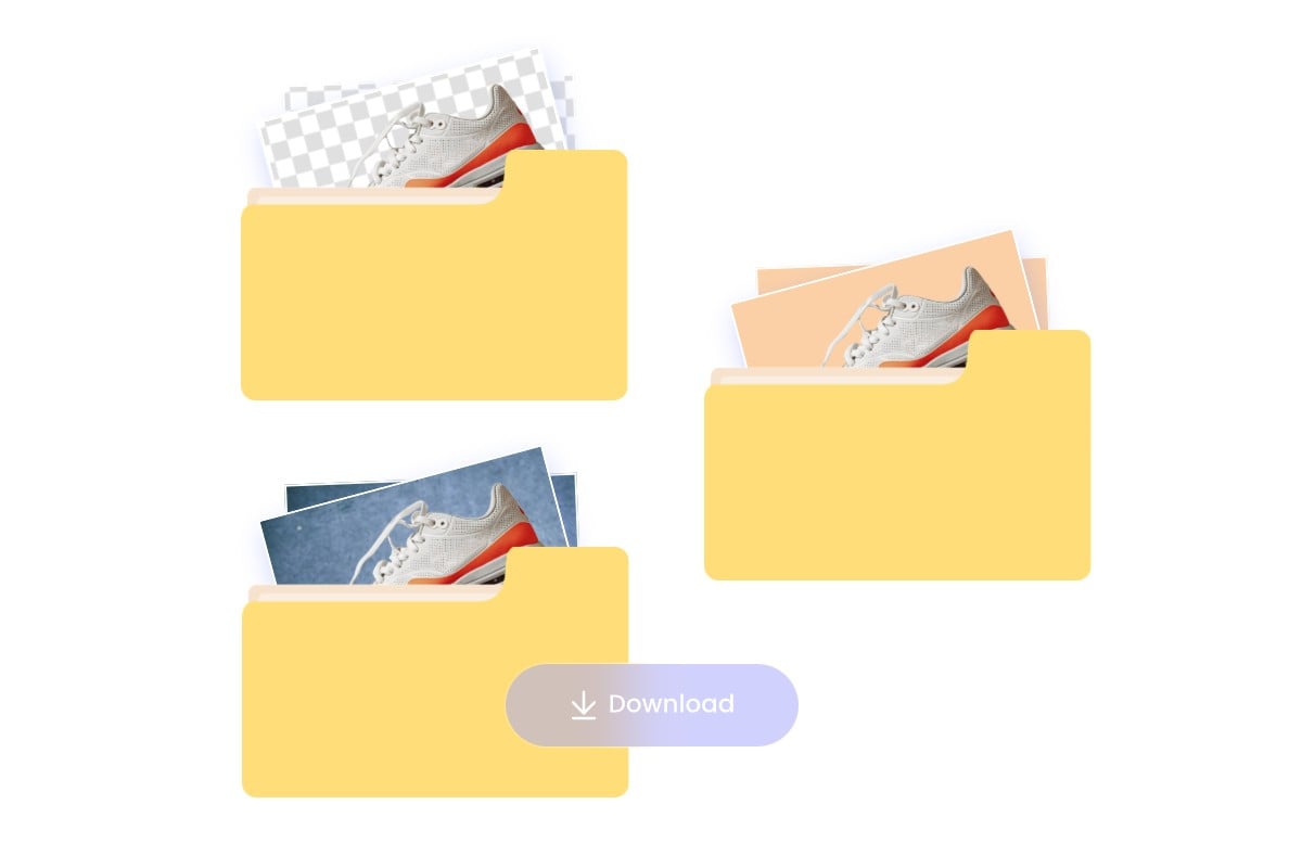 Perform batch image background removal and save pictures with categorized B Gs in different folders
