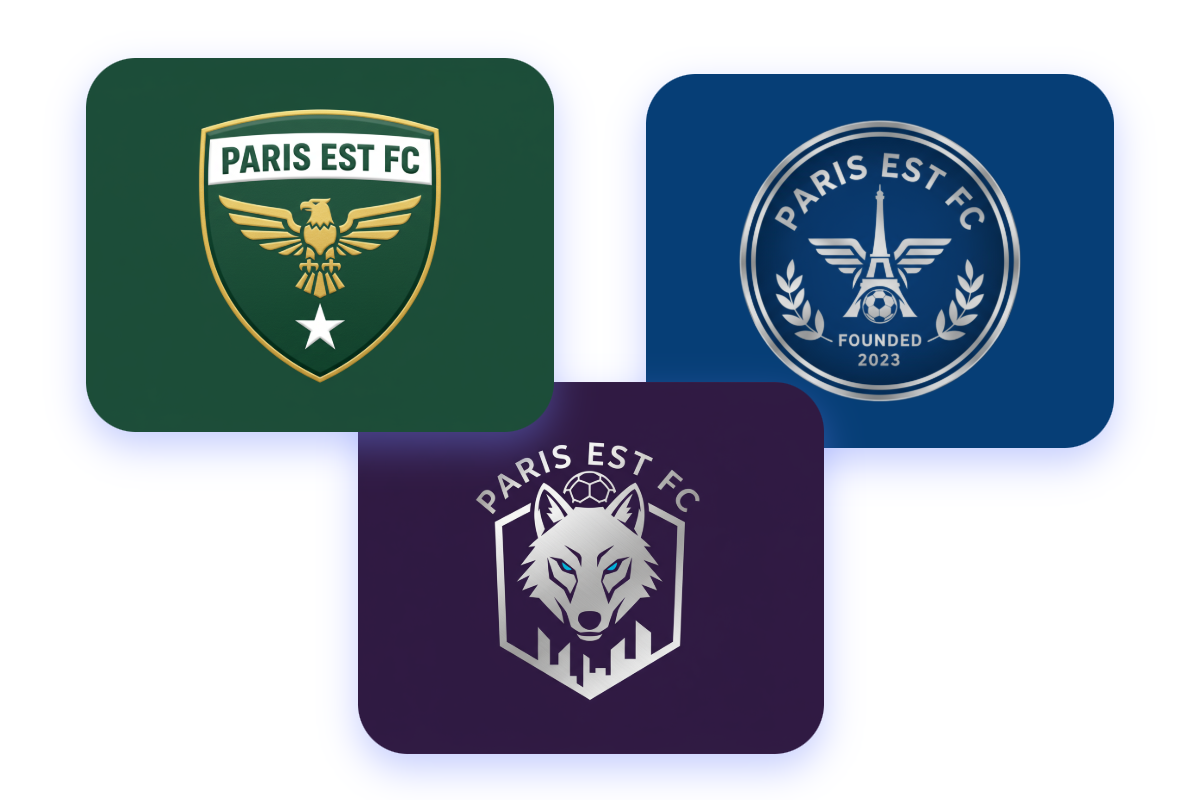 Personnaliser votre propre logo de foot