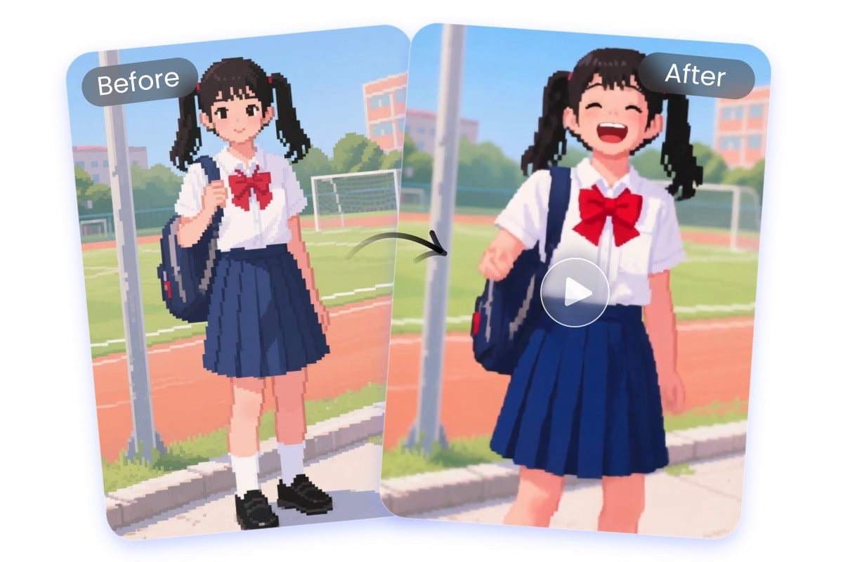 画像を動かすAIでピクセルアートキャラを動かそう