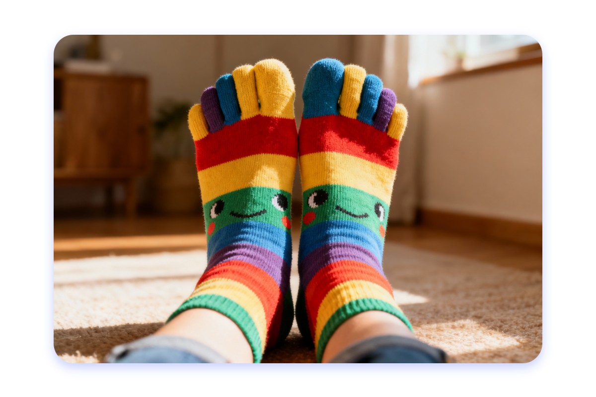 Play around with custom foot styles