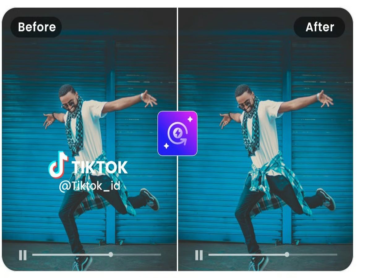 Praezise entfernung vom tiktok video