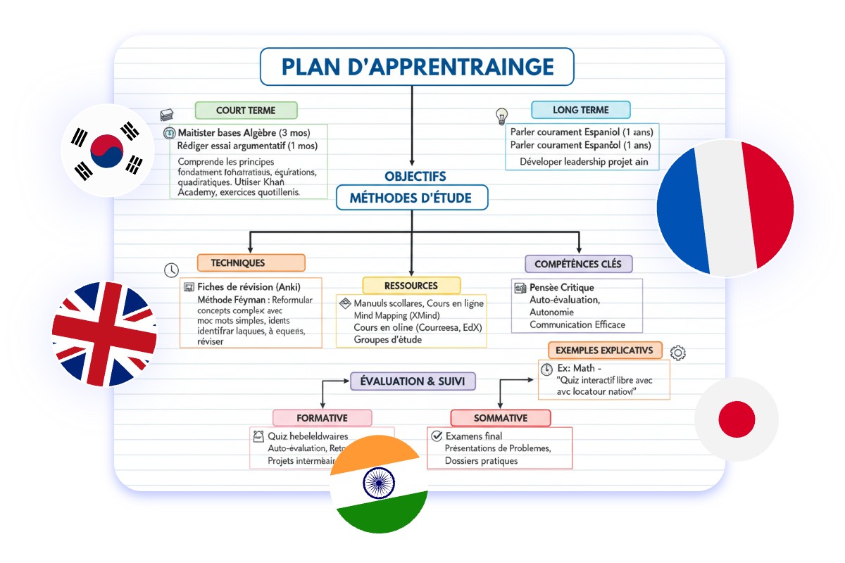 Prise en charge de plusieur langues