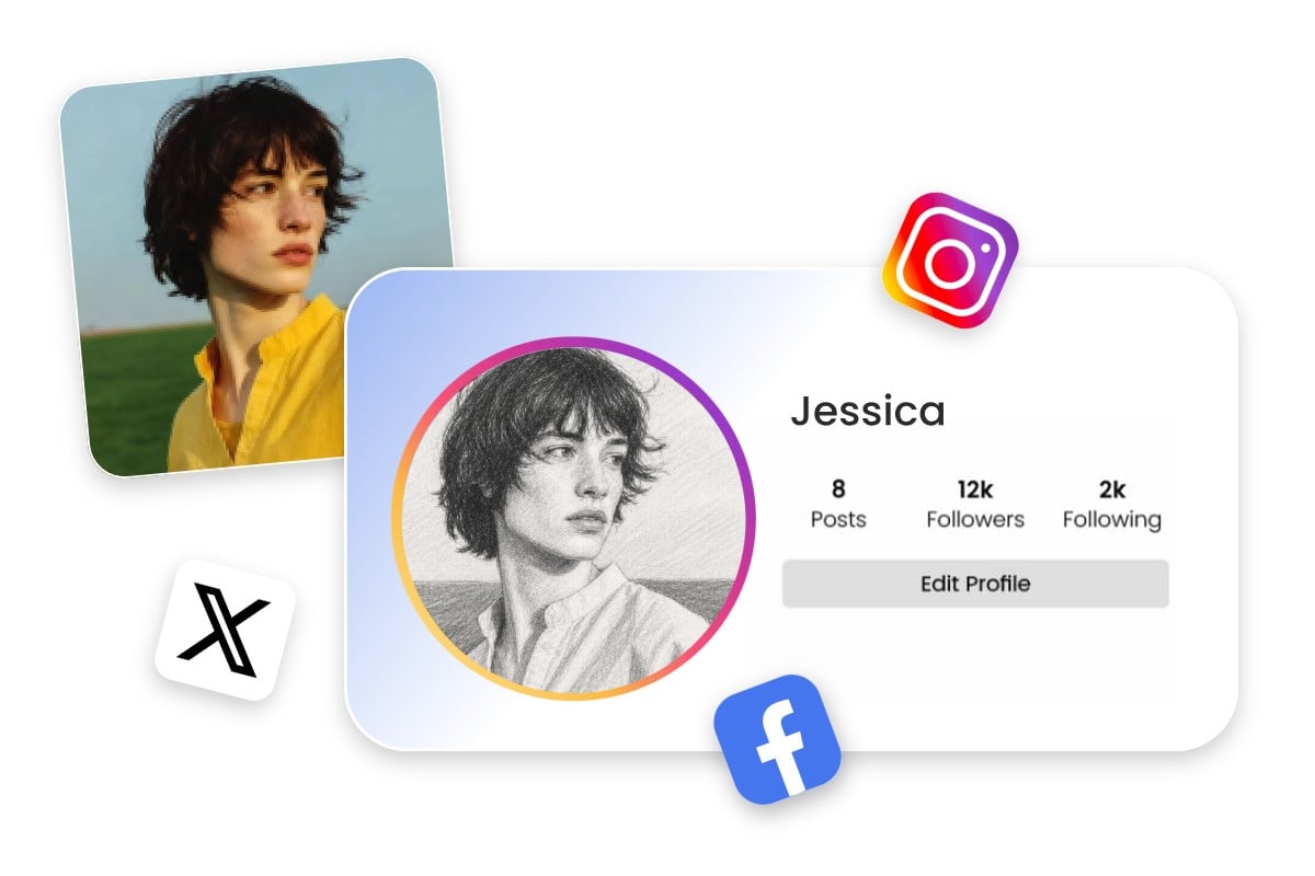 Profile pictures filter