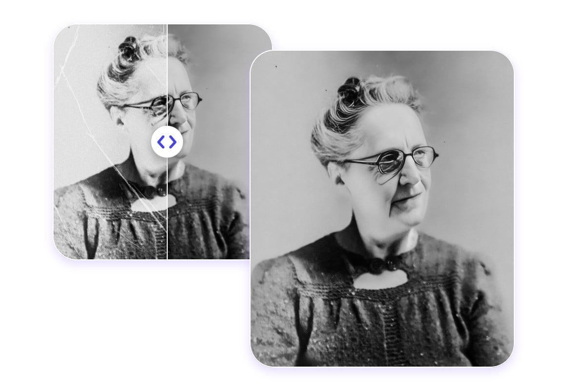 restore old, blurry photos to HD quality using Fotor HD photo converter
