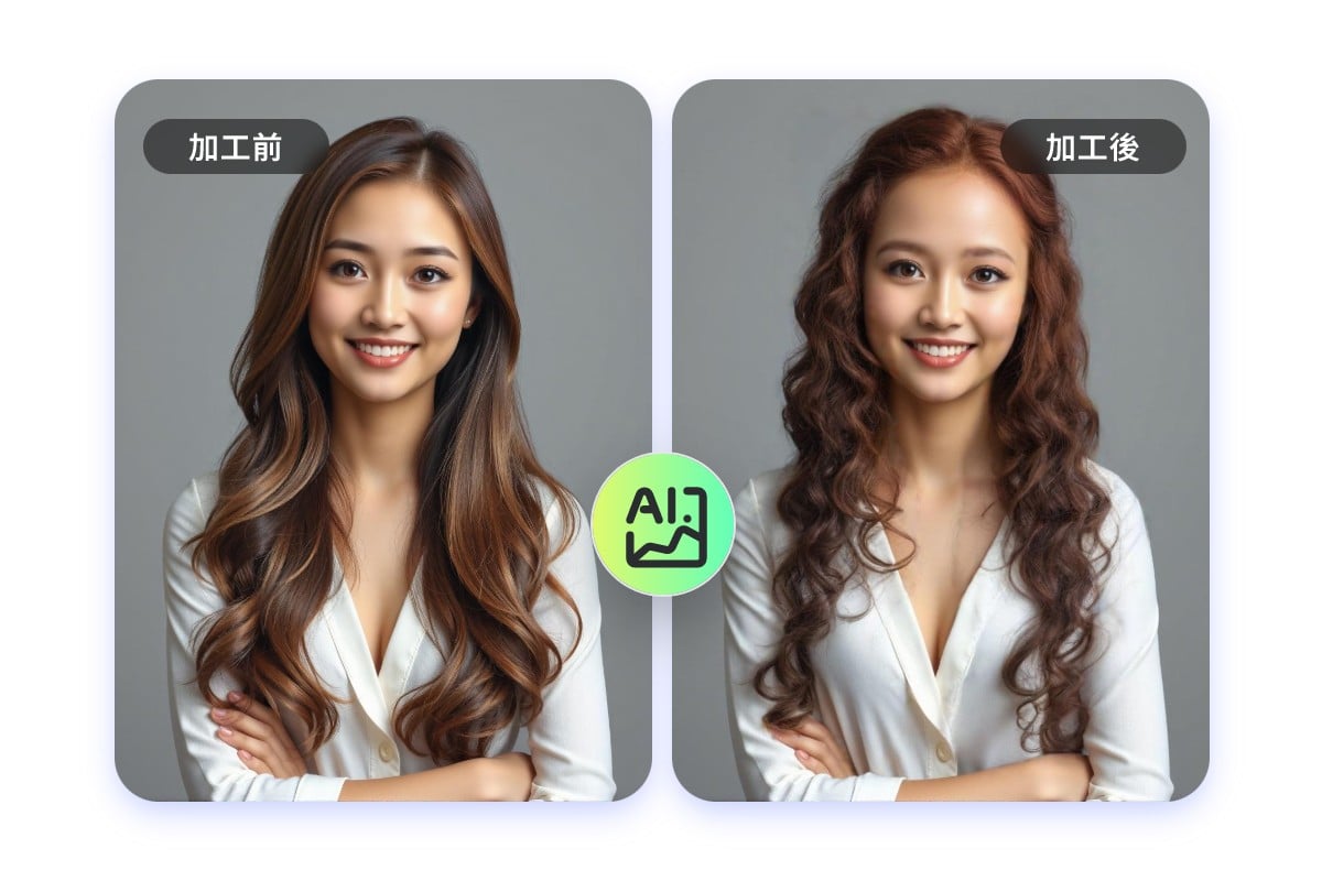 ロールモデル診断結果に基づいて自分に似合う髪型を選ぶ