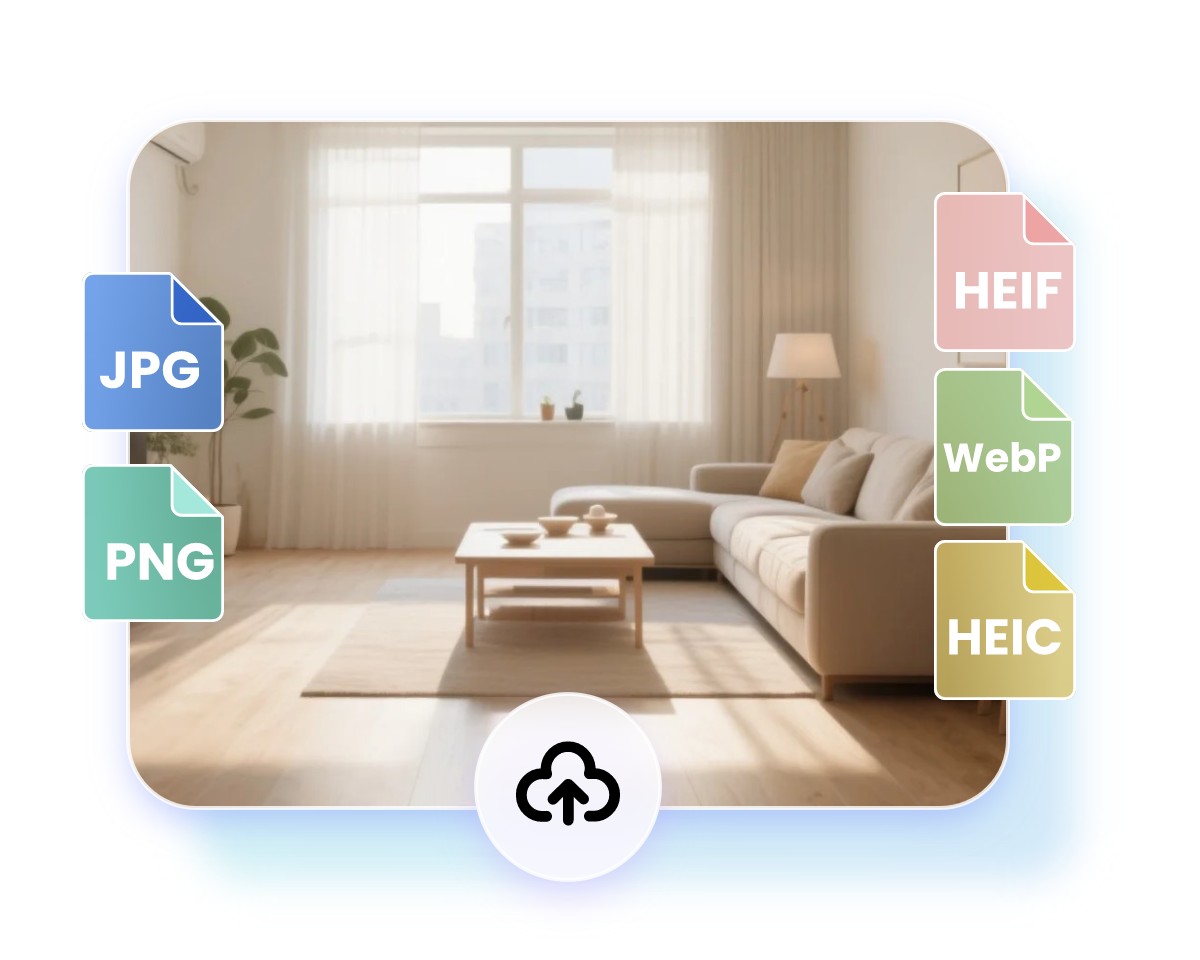 画像をアップロード