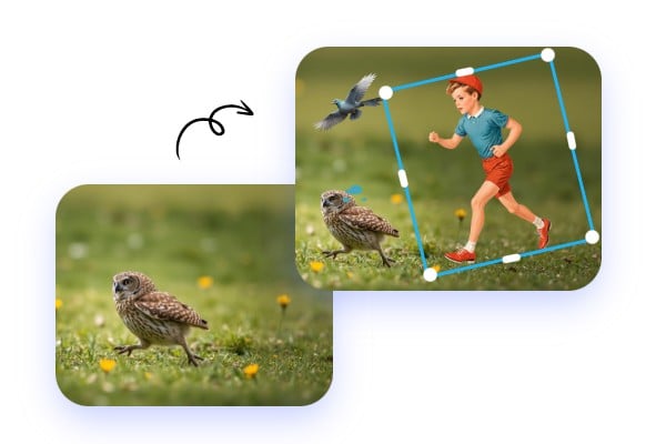 エッホエッホフクロウをさらに面白く加工