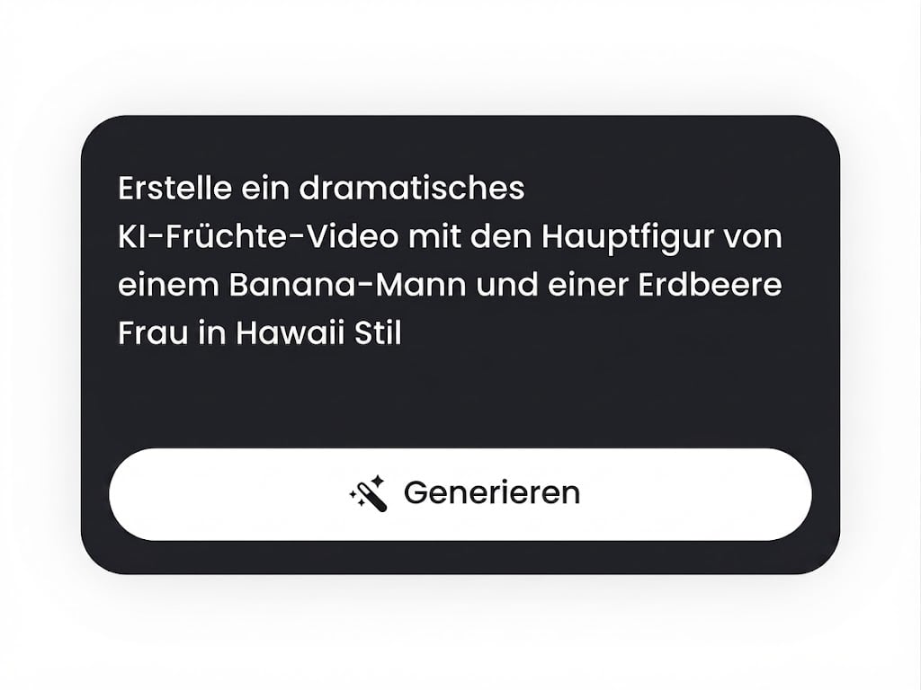 Schritt 1 beschreibe deine idee als textprompt