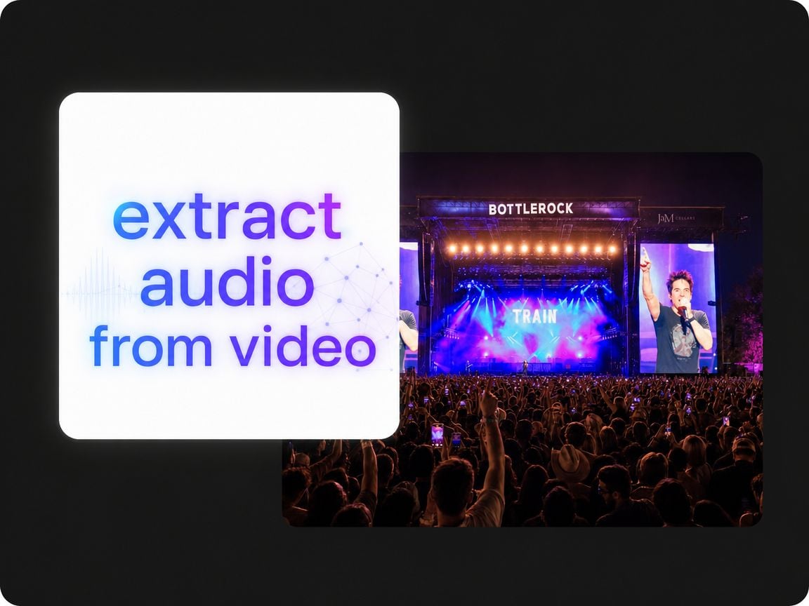 Schritt 2 fotor ki extrahiere audio aus videos