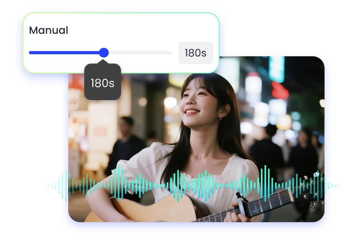 Set the duration of an ai kpop song