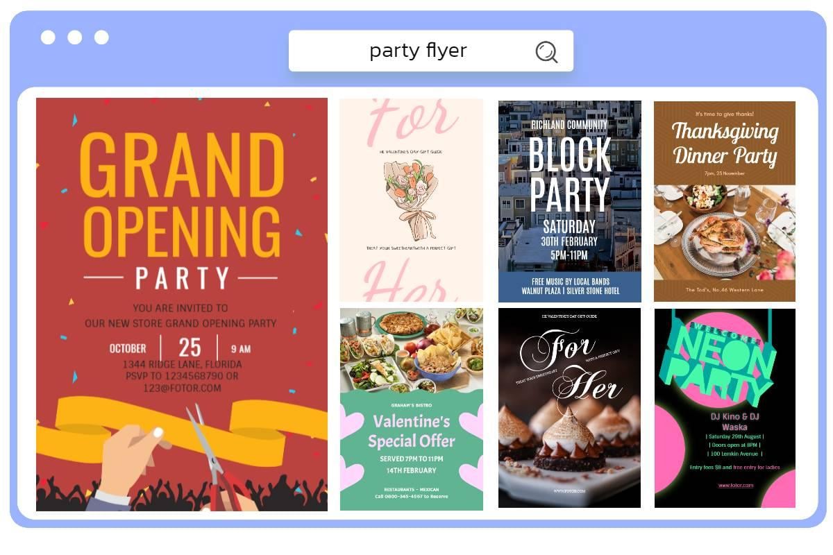 Party Flyer Maker: Party Flyer Ideas & Free Templates