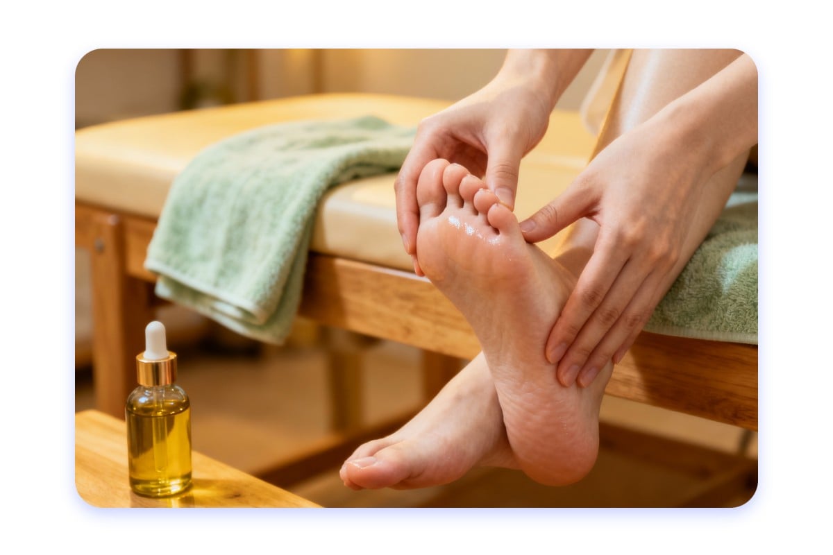 Show products or make marketing materials with Fotor AI feet picture generator