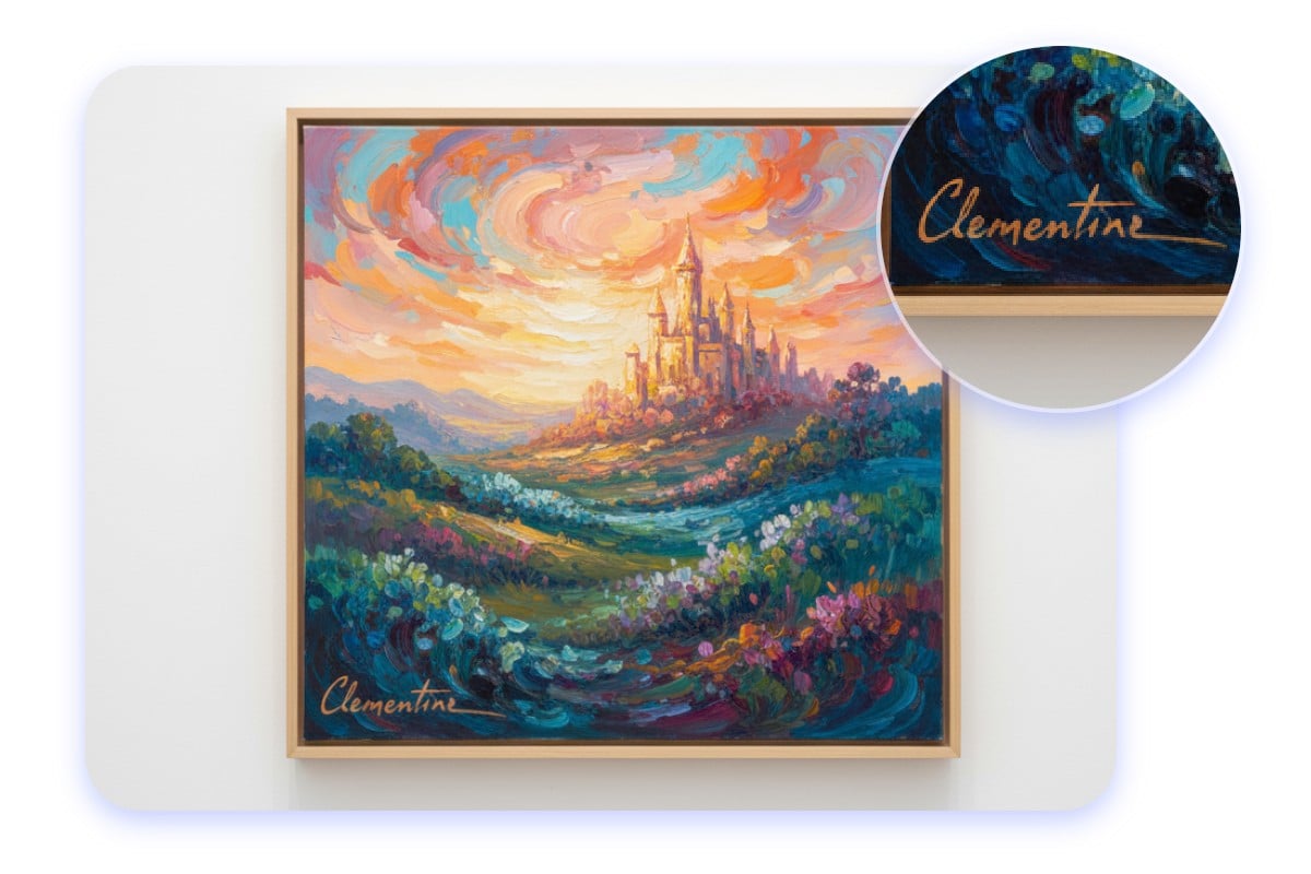 Sign your artistic creations like a pro