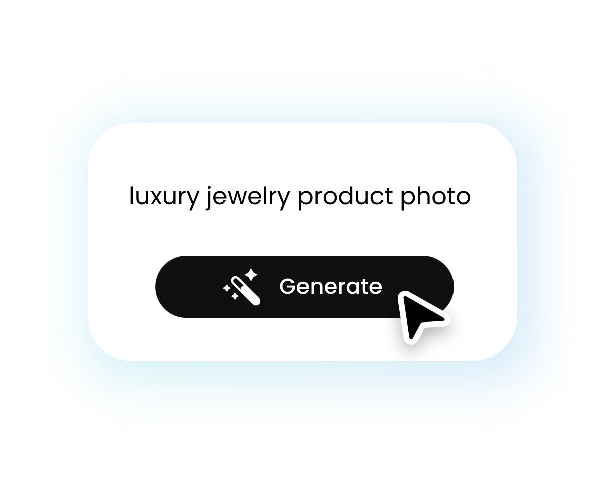Step 1 enter text prompts about jewelry design in the fotor ai jewelry generator