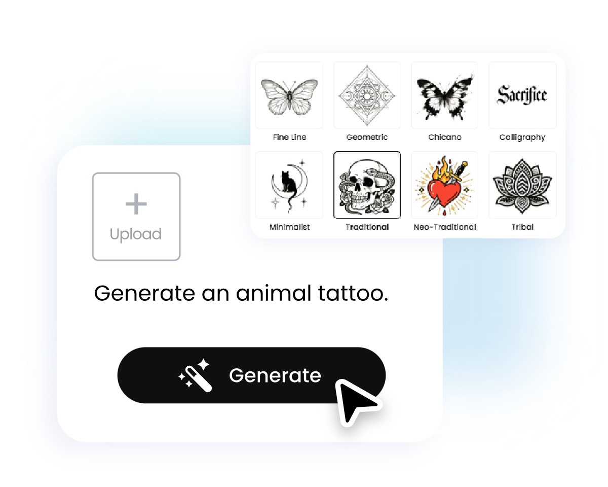 Step 1 to input your idea