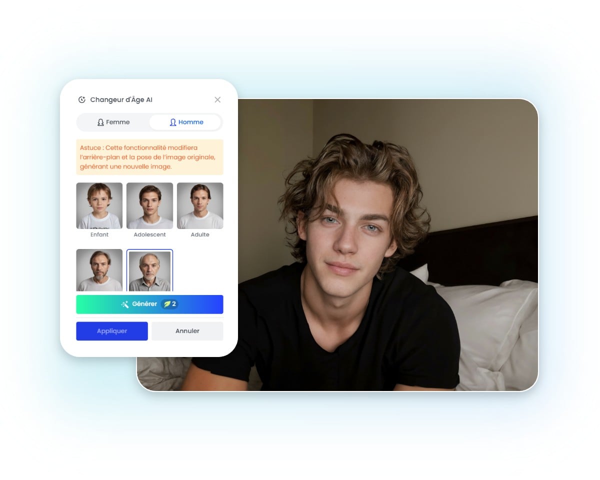 Choisir votre tranche d'âge