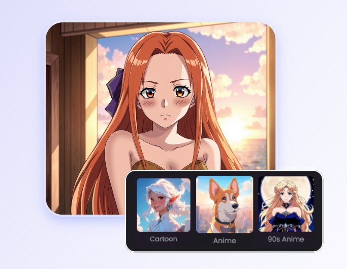 Step 2 for one piece ai generator create your one piece image