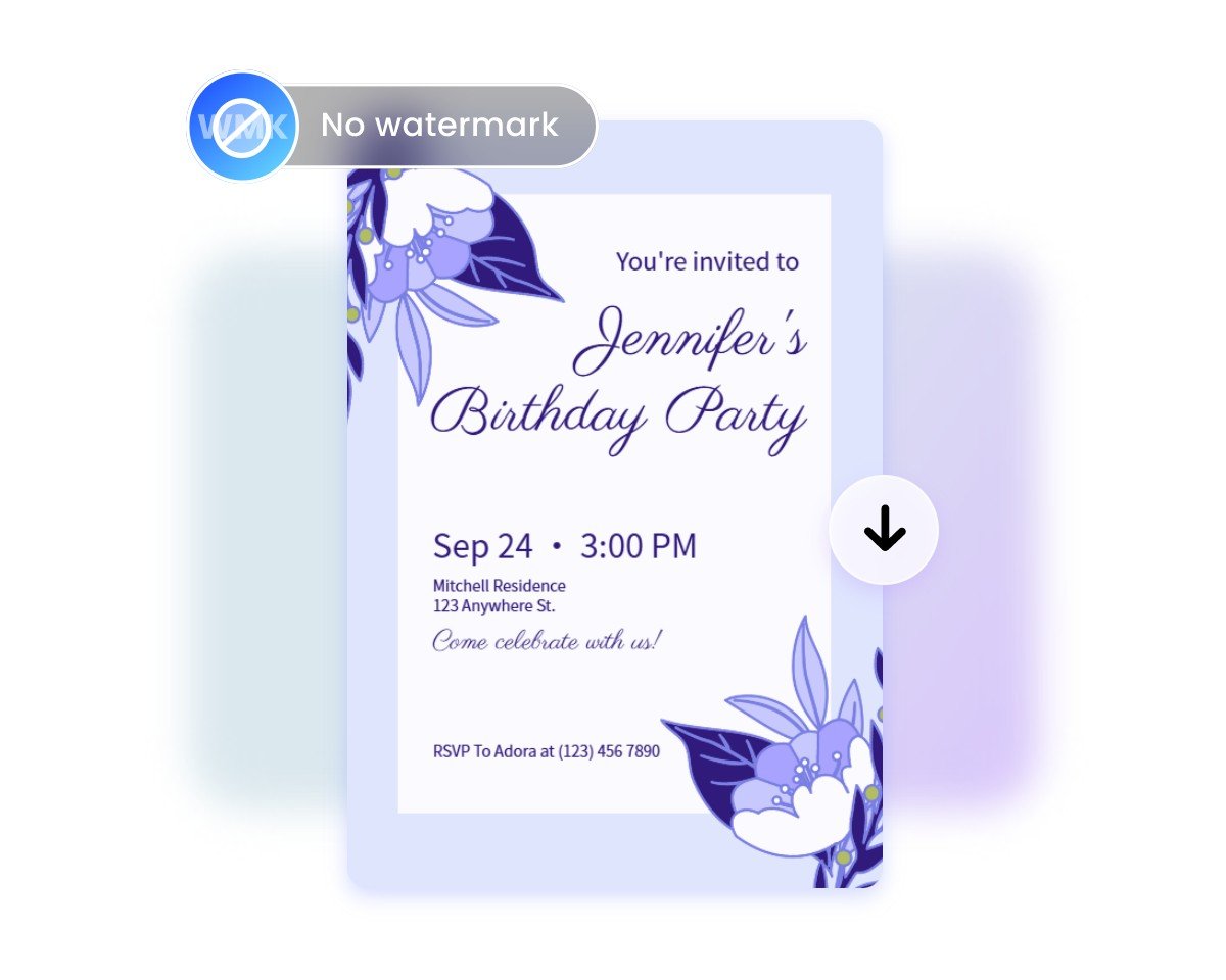 Free Online Invitation Maker: Create Invitations Online | Fotor