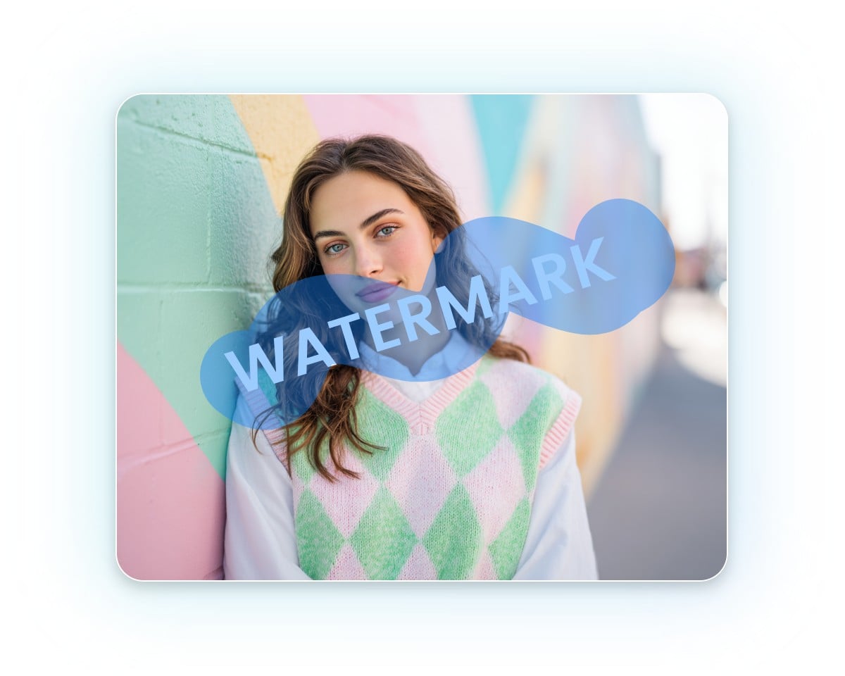 Step 3 mannual brush the watermark area