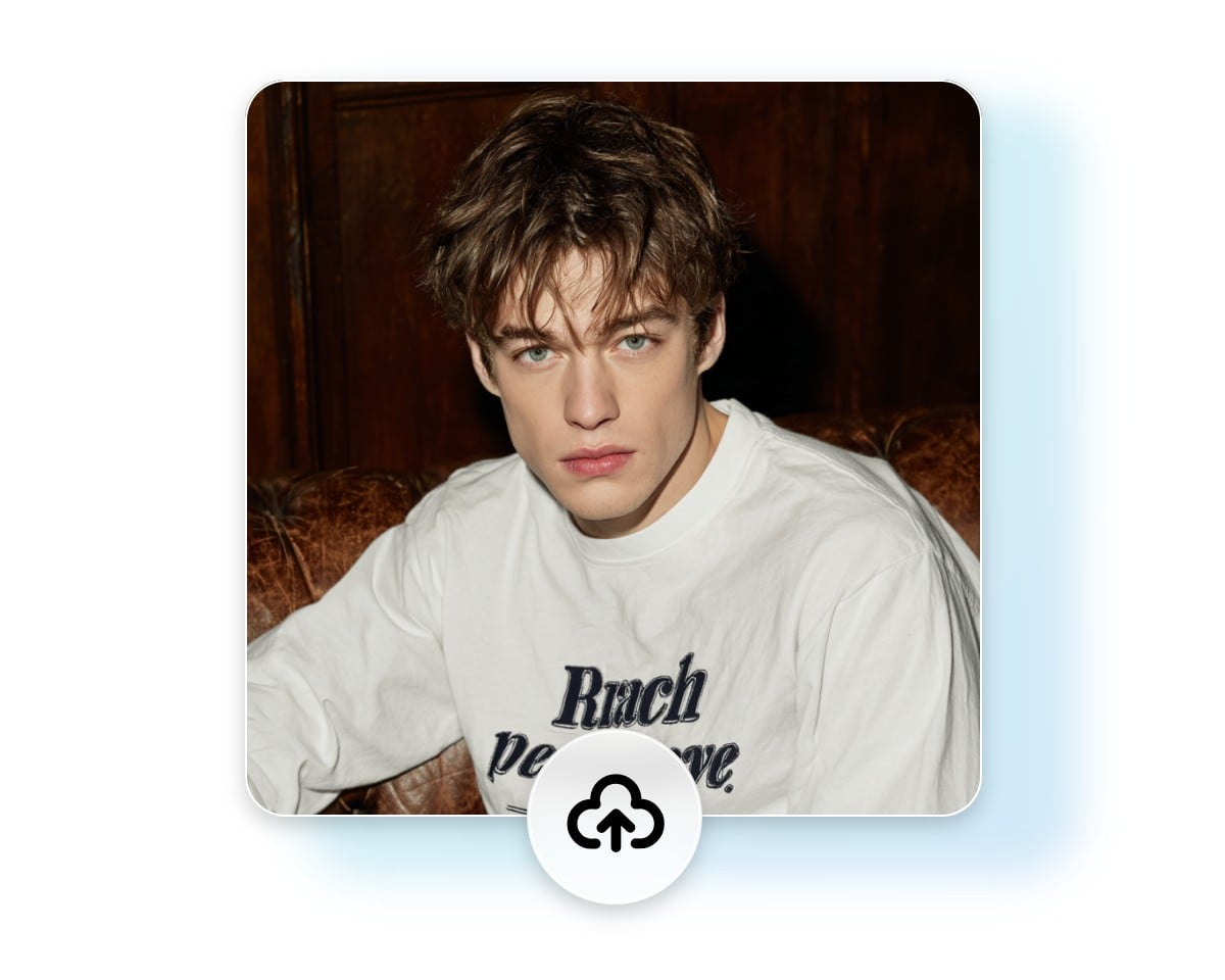 Step one to upload your photo