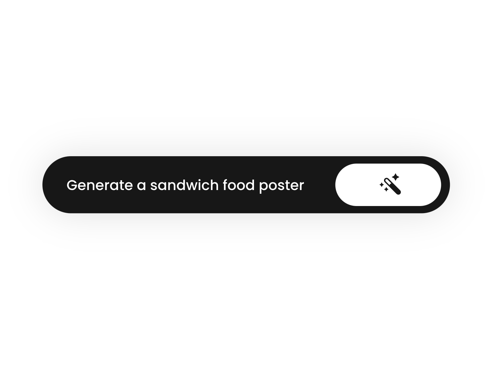 Step one to upload your poster prompt
