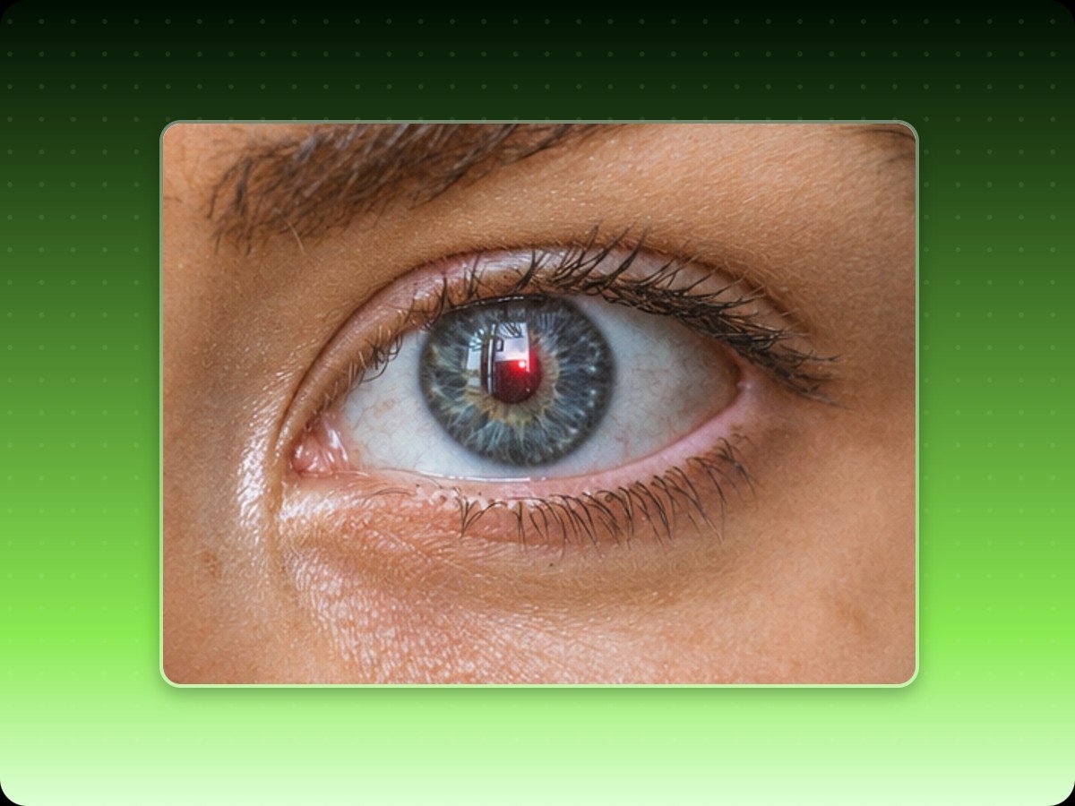 Step one to upload your red eye photo