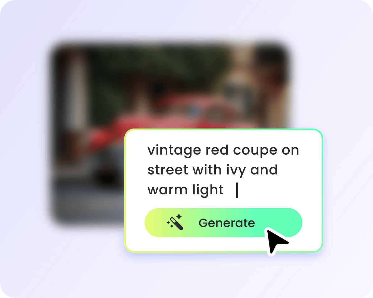 Step one type in your description