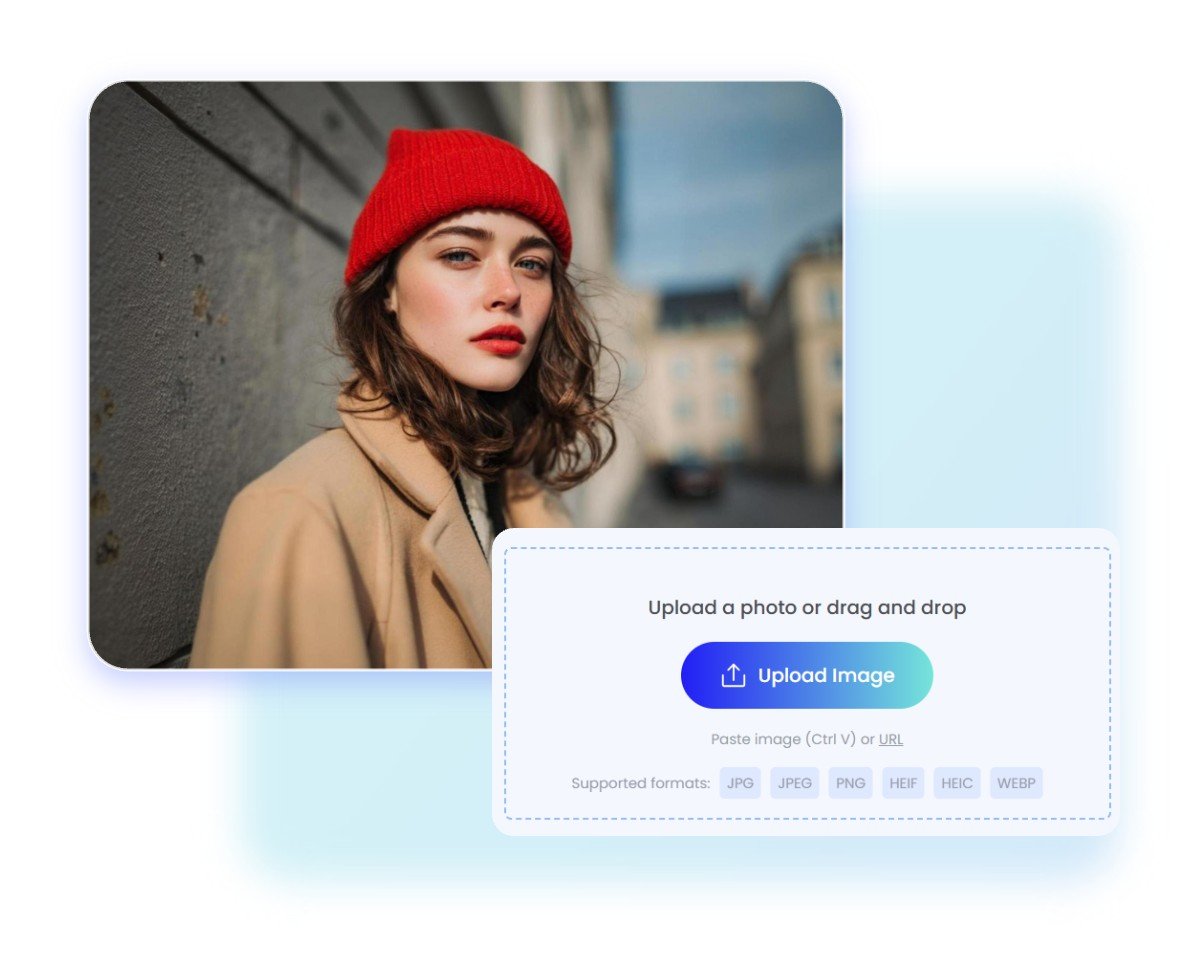 Step one upload your photo to fotor age guesser to find out how old you look