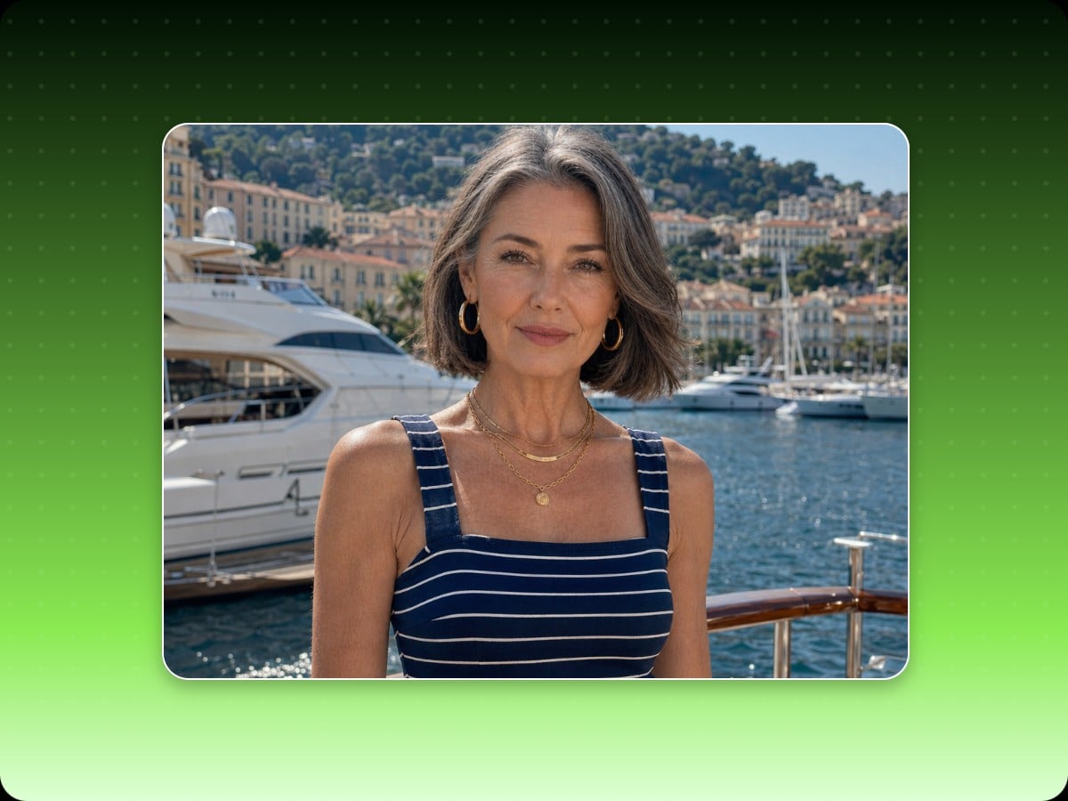 Step three to generate the aging image