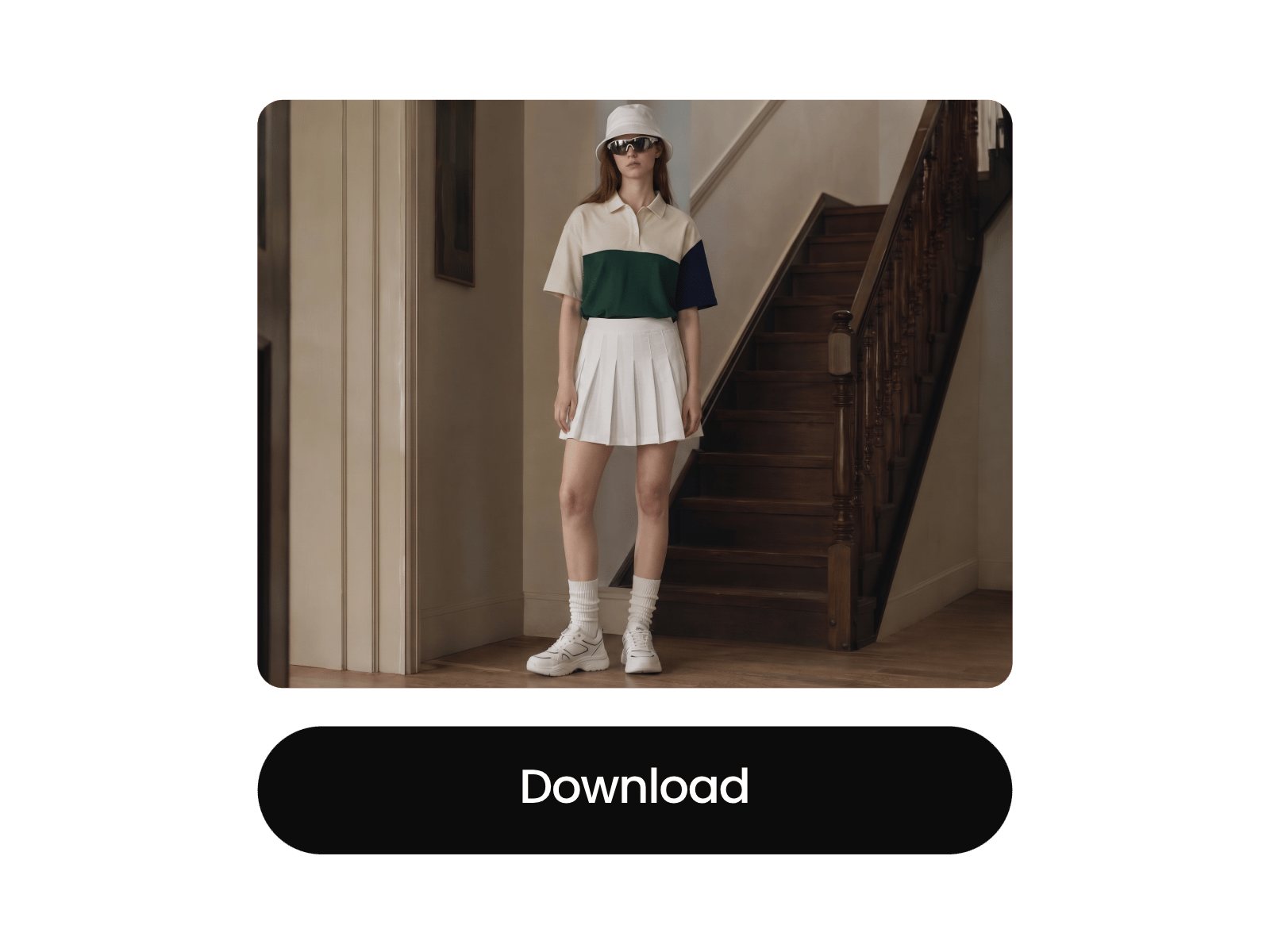 Step three to preview and download the picture