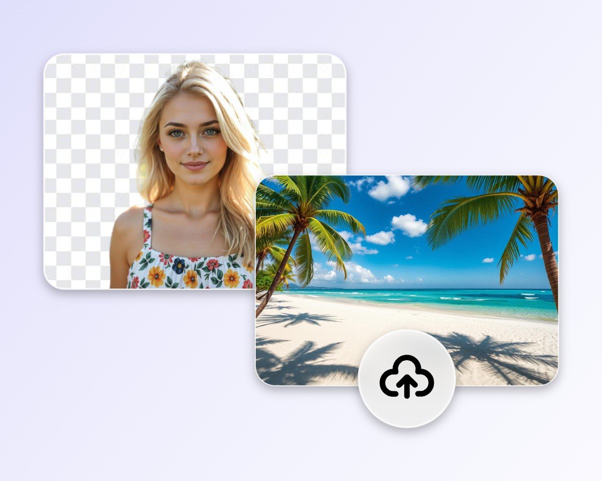 Step three upload another photo