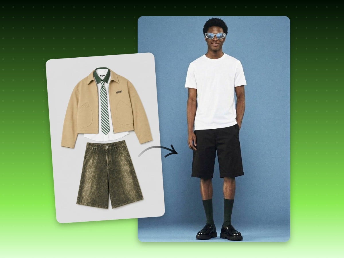 Step two to cutomize your outfit