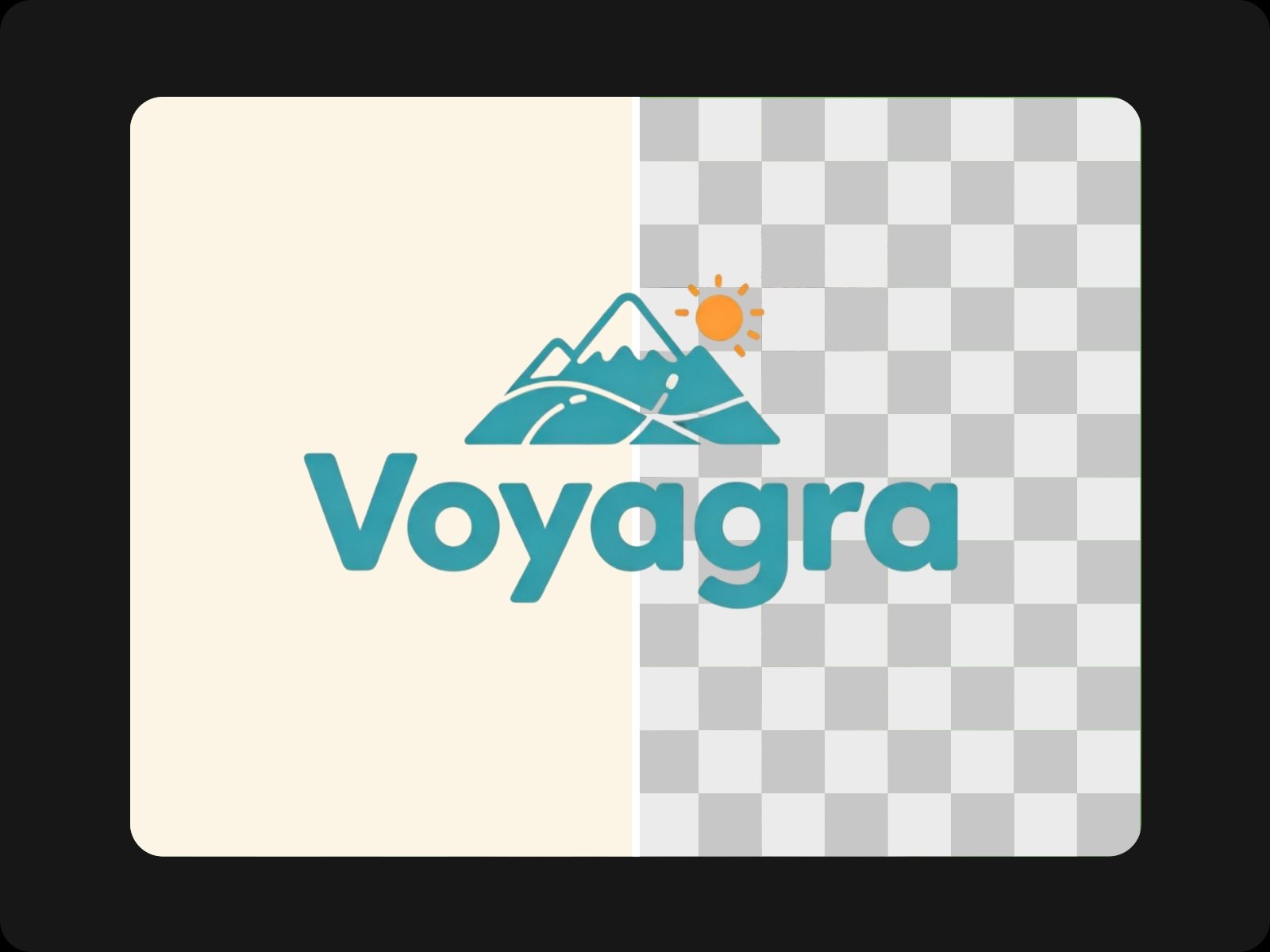 Step two to remove the logo background