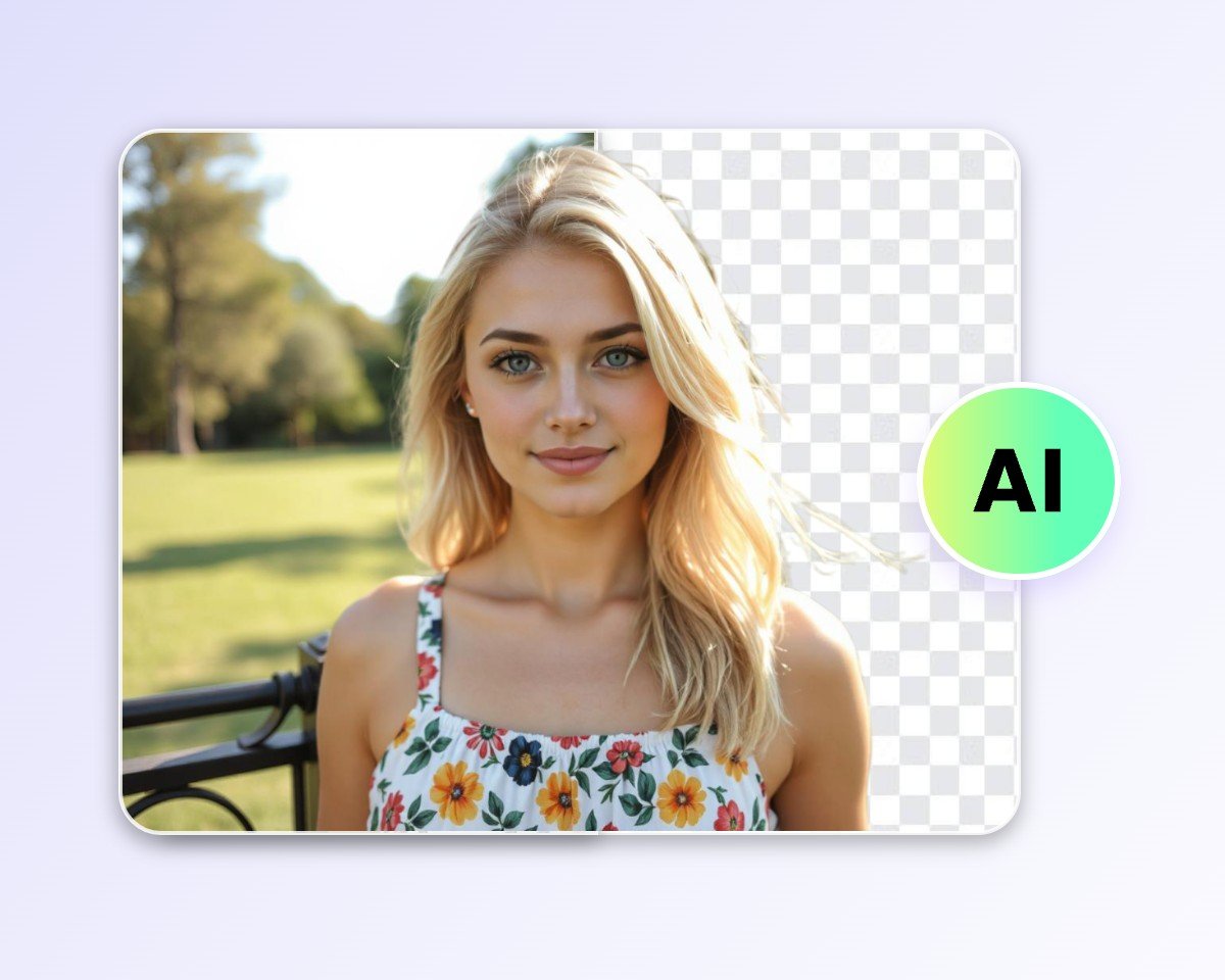 Step two wait and let the ai automatically crop out the person
