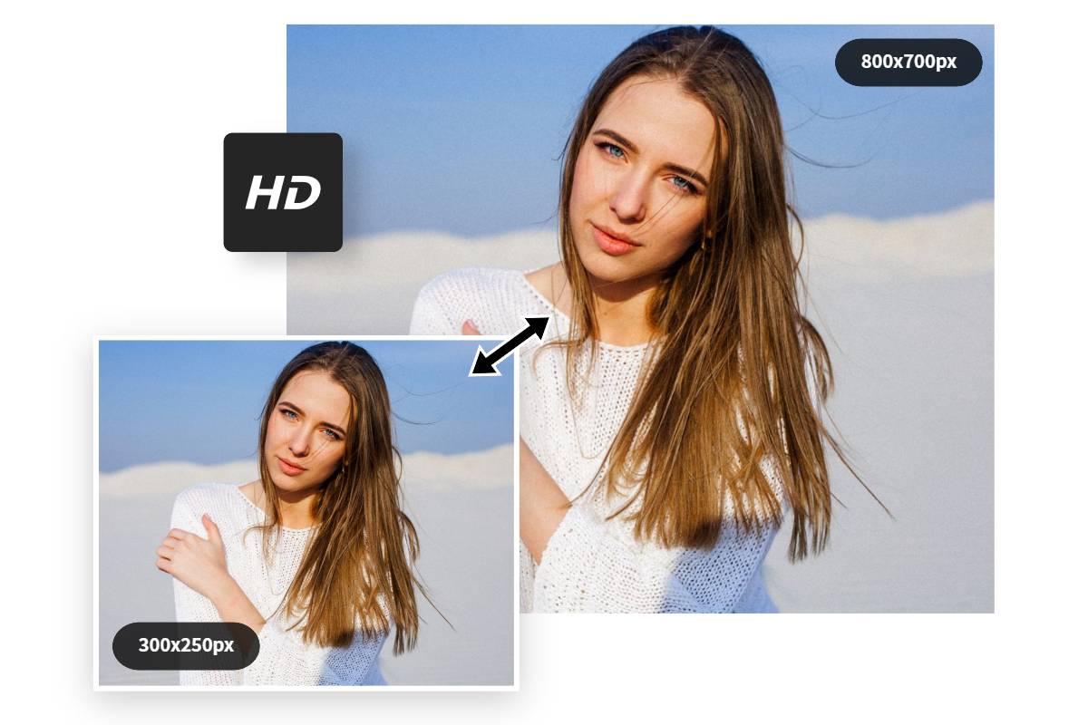 Stretch an image for image compressing