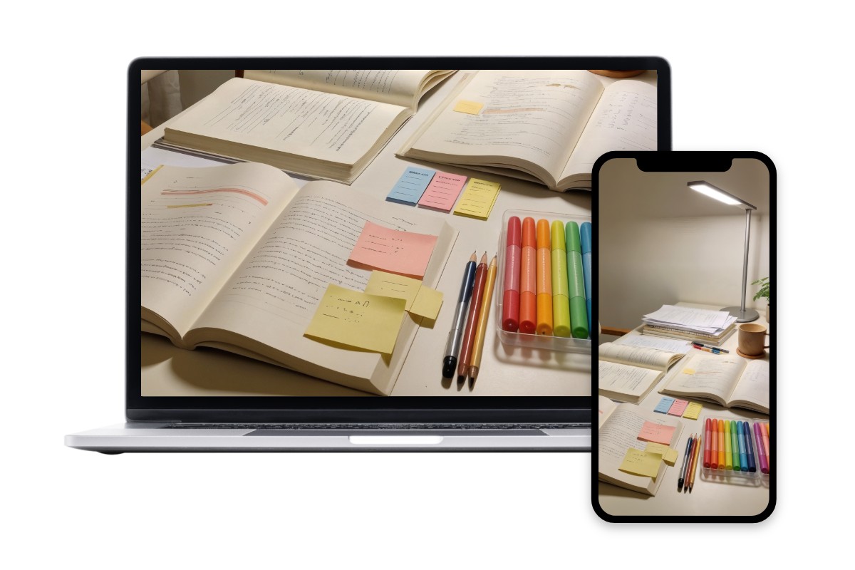 スマホ・PC両対応！勉強しろ壁紙アプリ