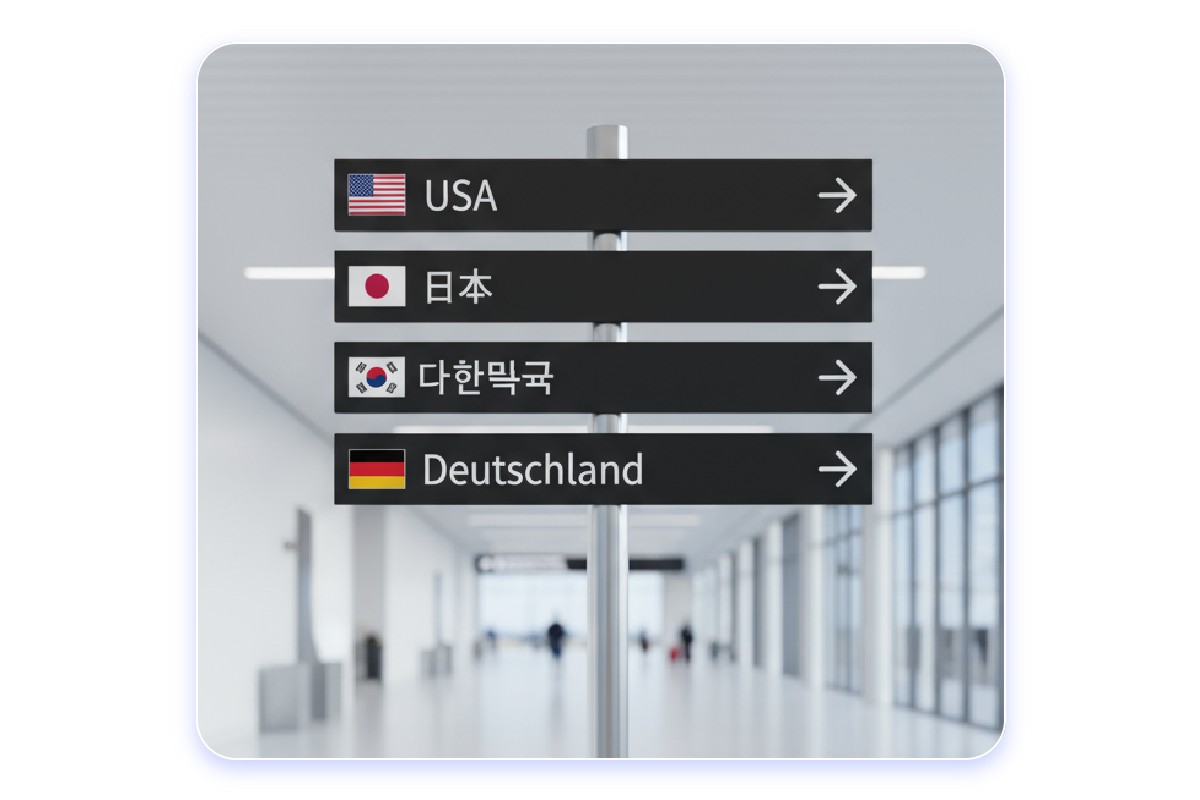 Support for multiple languages and text customization
