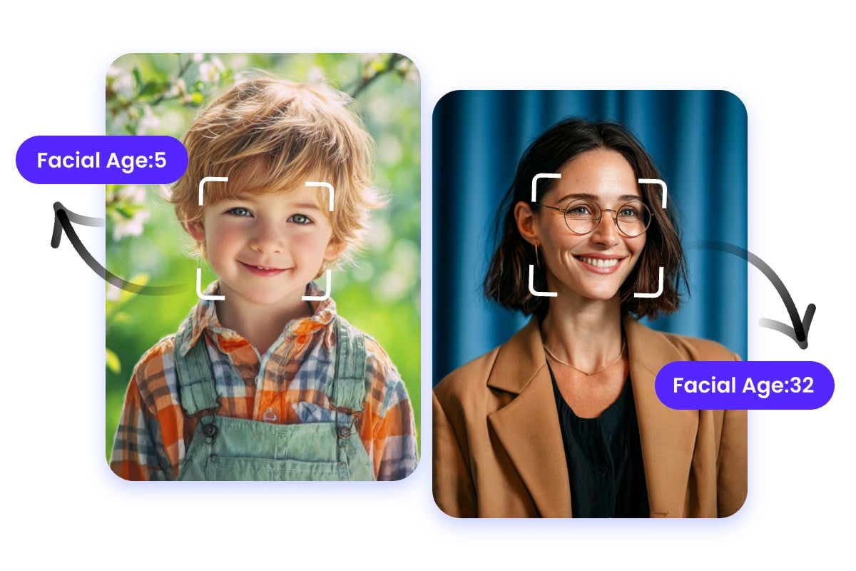 The face age calculator of fotor is precise because it uses advanced AI to estimate age within a range of 3 years on average