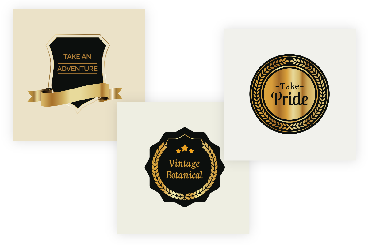 Make A Badge Logo With Online Badge Logo Maker Fotor