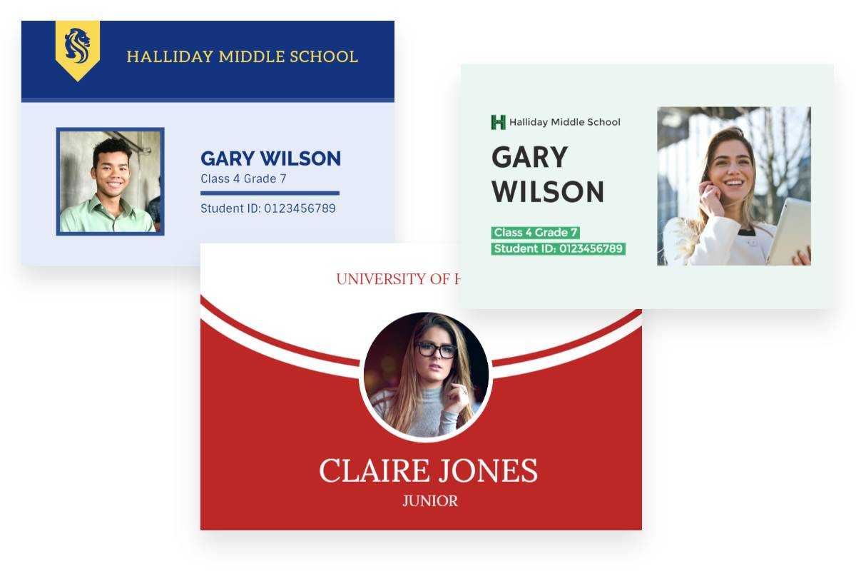 Student Cards Designs Id Card Maker Student Card Temp - vrogue.co