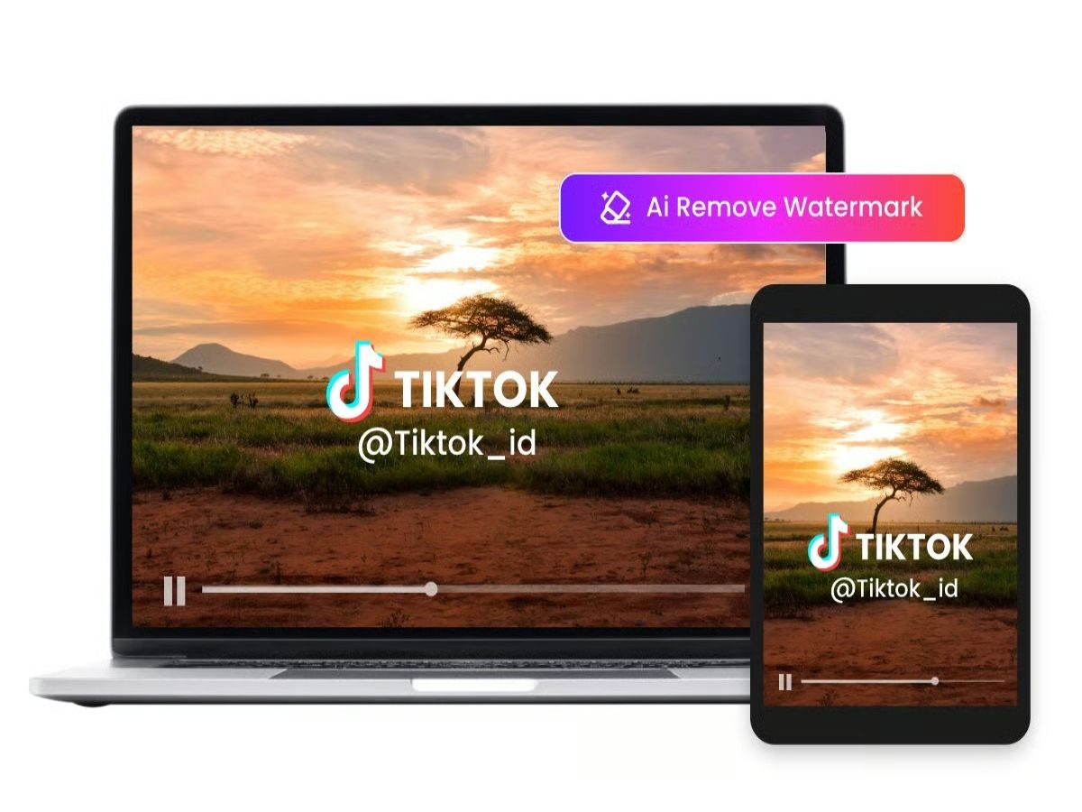 Tiktok zeichen entfernen online oder per app