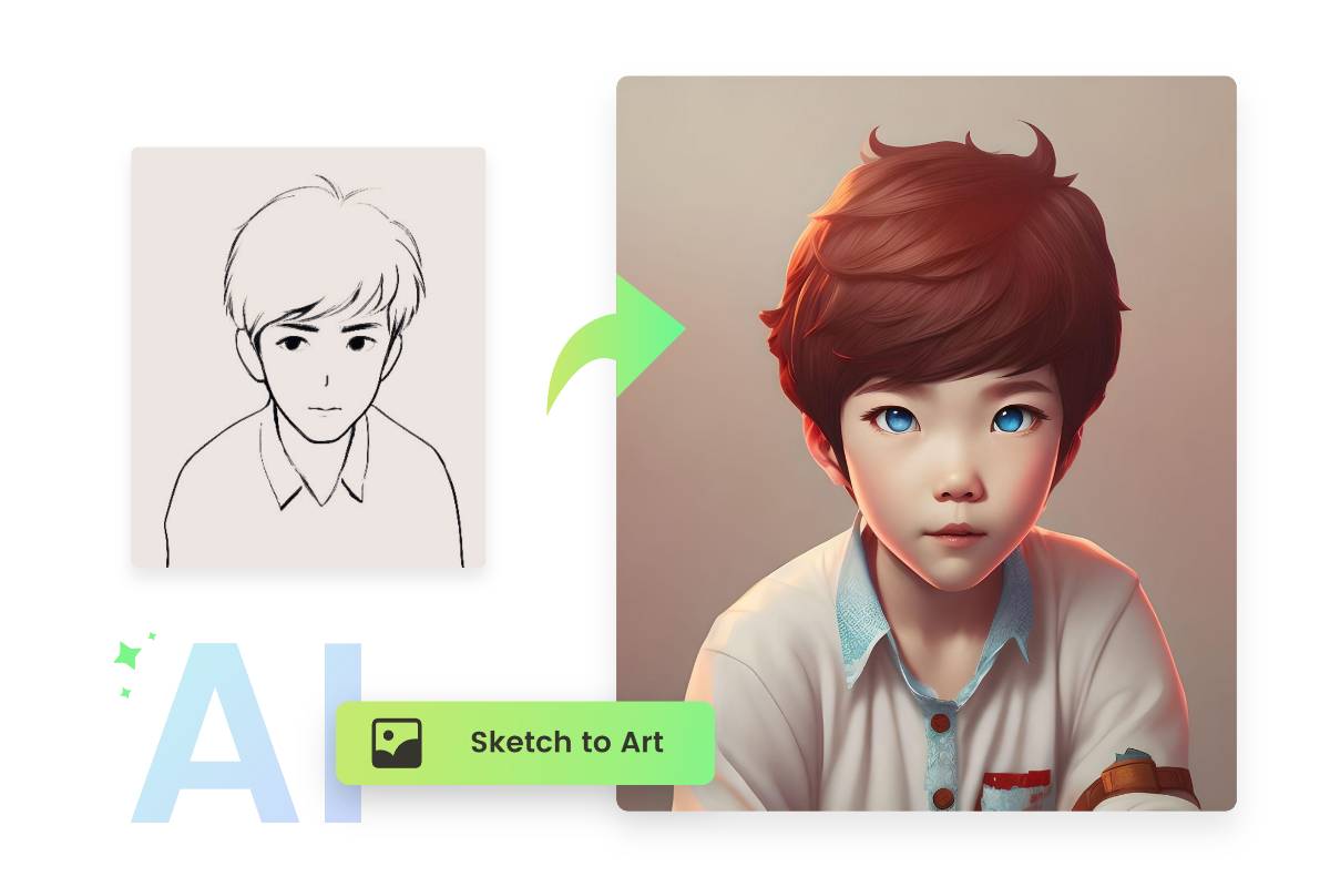 AI Sketch Turn Sketches To Images Fotor