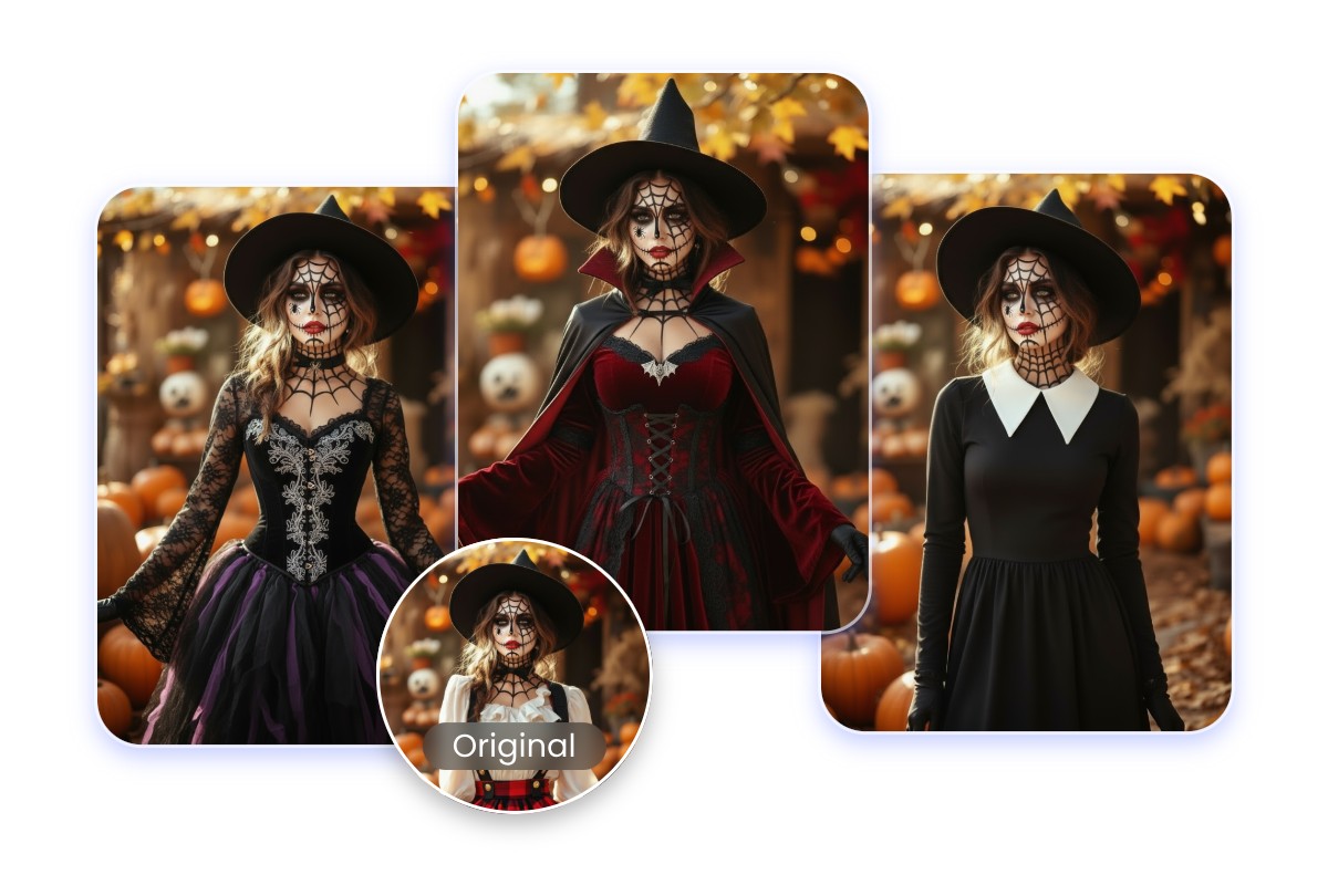 Transform your outfit with halloween costumes