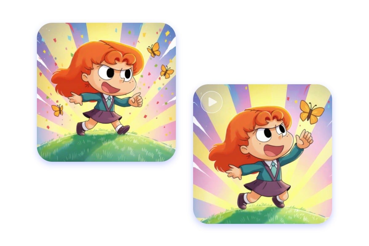 Transformer une image de bd ia en video avec fotor