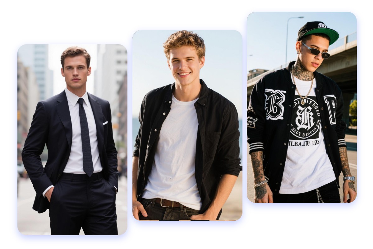 Essayer les différents types de petit ami virtuel de Fotor pour la génération de vidéos IA