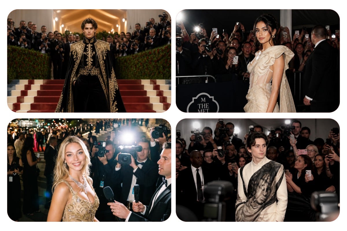 Try on met gala inspired celebrity couture looks
