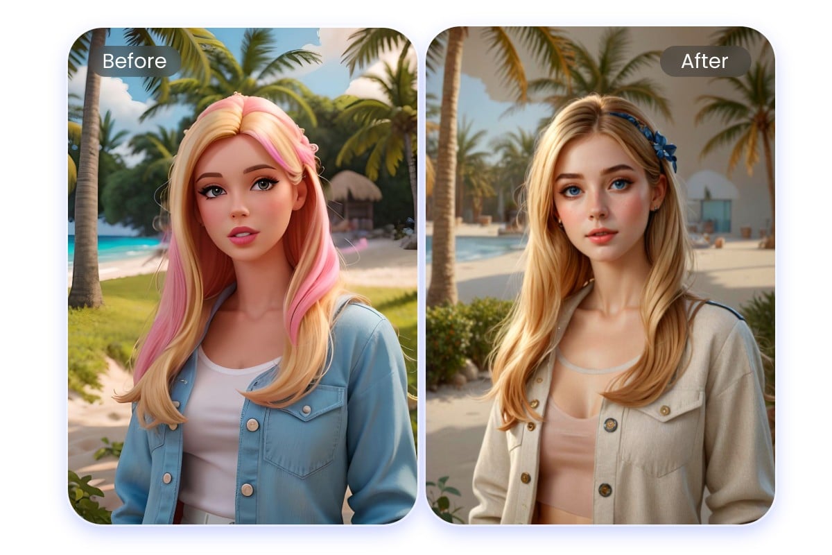 Free AI Anime to Real Life Converter Online | Fotor